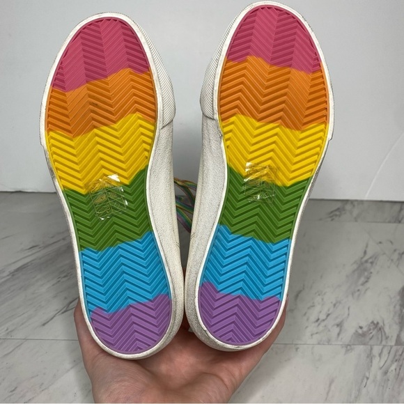 Dolce Vita Brycen Trevor Project High Top Sneaker 6 1/2 - Picture 14 of 15